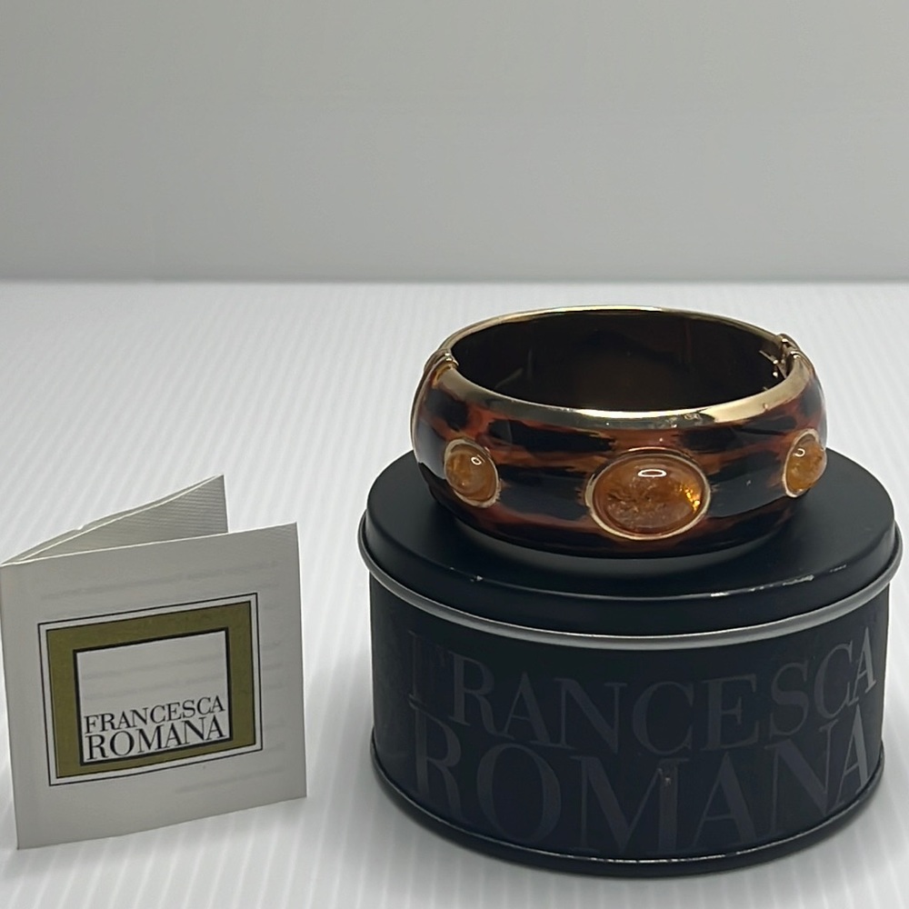 Francesca Romana Citrine Bangle Joy Light